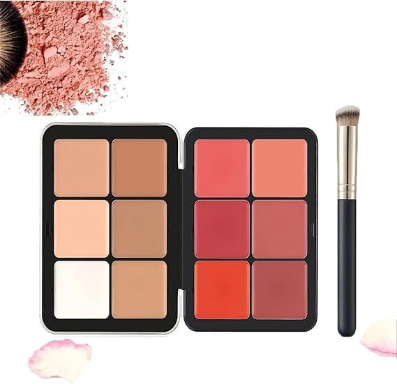 CARLA SECRET CREAMY BLUSH AND CONCEAL PALETTE