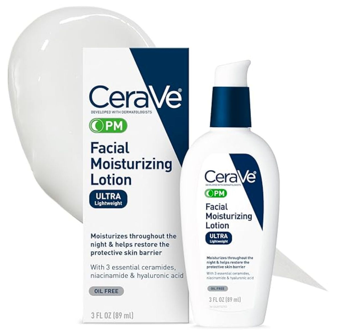 CeraVe PM Facial Moisturizing Lotion