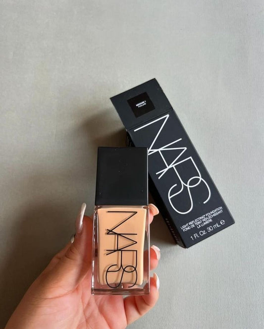 NARS Glow Bundle – Light Reflecting Foundation + Concealer + Blush | Full Coverage Makeup Set
