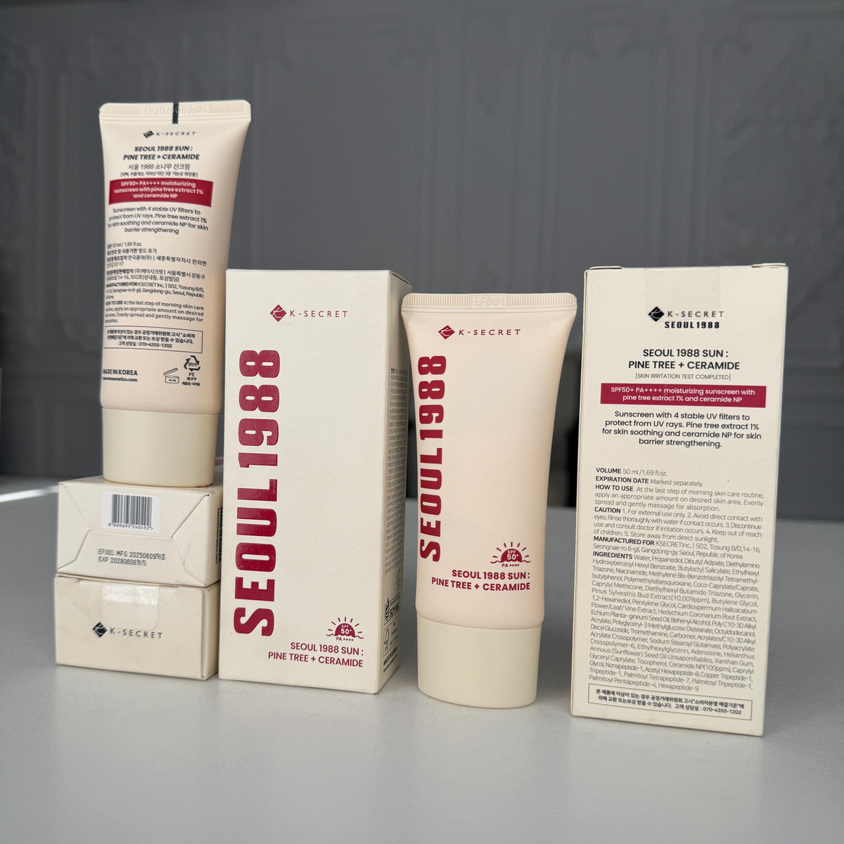 KSECRET - SEOUL 1988 Sun Pine Tree + Ceramide SPF 50+ PA++++ 50ml