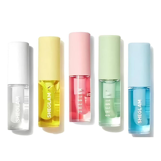 SHEGLAM Jelly Wow Hydrating Lip Oil – Transparent Glossy