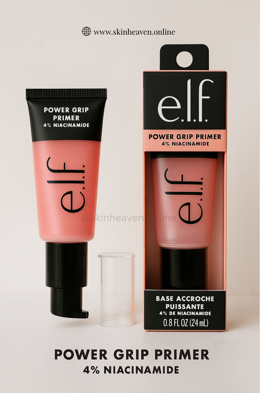 e.l.f. Power Grip Primer + 4% Niacinamide – Brightening & Makeup Locking Primer (24ml)