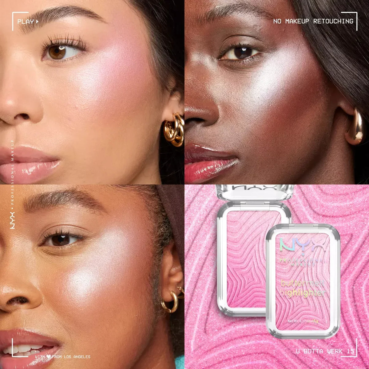 nyx Pro Makeup Buttermelt Highlighter