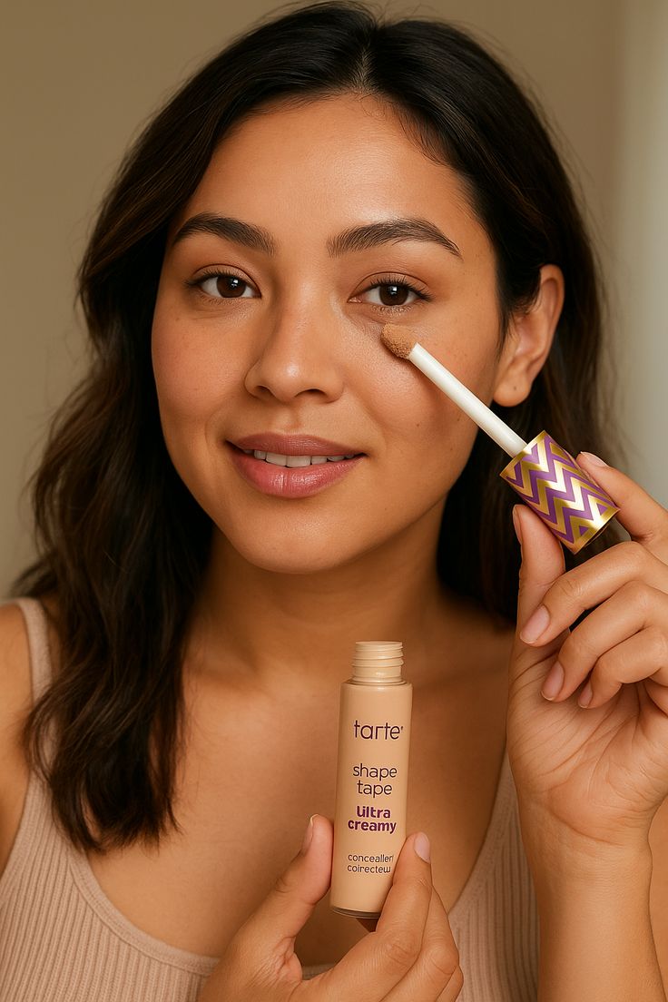 Tarte Shape Tape Full-Coverage Concealer | Long-Wear, Crease-Proof & Smooth Finish