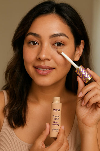 Tarte Shape Tape Full-Coverage Concealer | Long-Wear, Crease-Proof & Smooth Finish