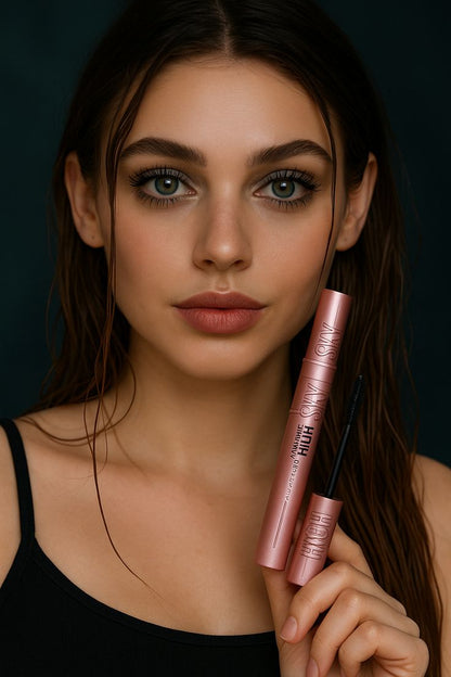 Premium Beauty Trio – Rhode Lip Tint | Rare Beauty Liquid Blush | Maybelline Sky High Mascara