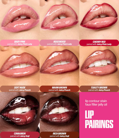 HUDABEAUTY LIP CONTOUR STAIN /LIP TINT