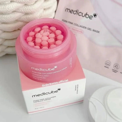 Medicube PDRN Collagen Capsule Cream | PDRN (Sodium DNA | Niacinamide 5% — 55g