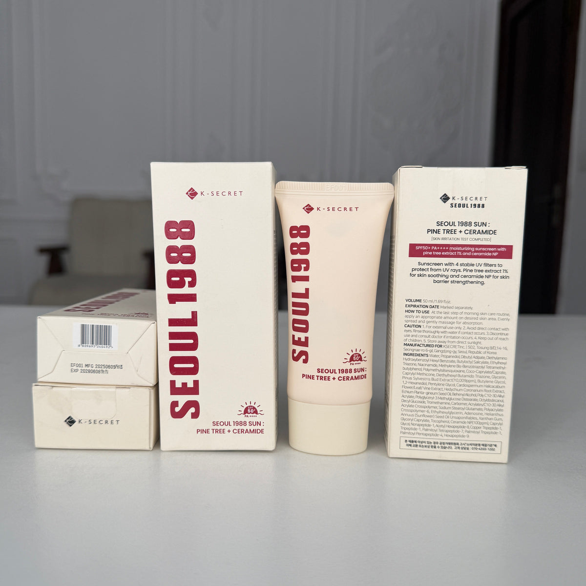 KSECRET - SEOUL 1988 Sun Pine Tree + Ceramide SPF 50+ PA++++ 50ml