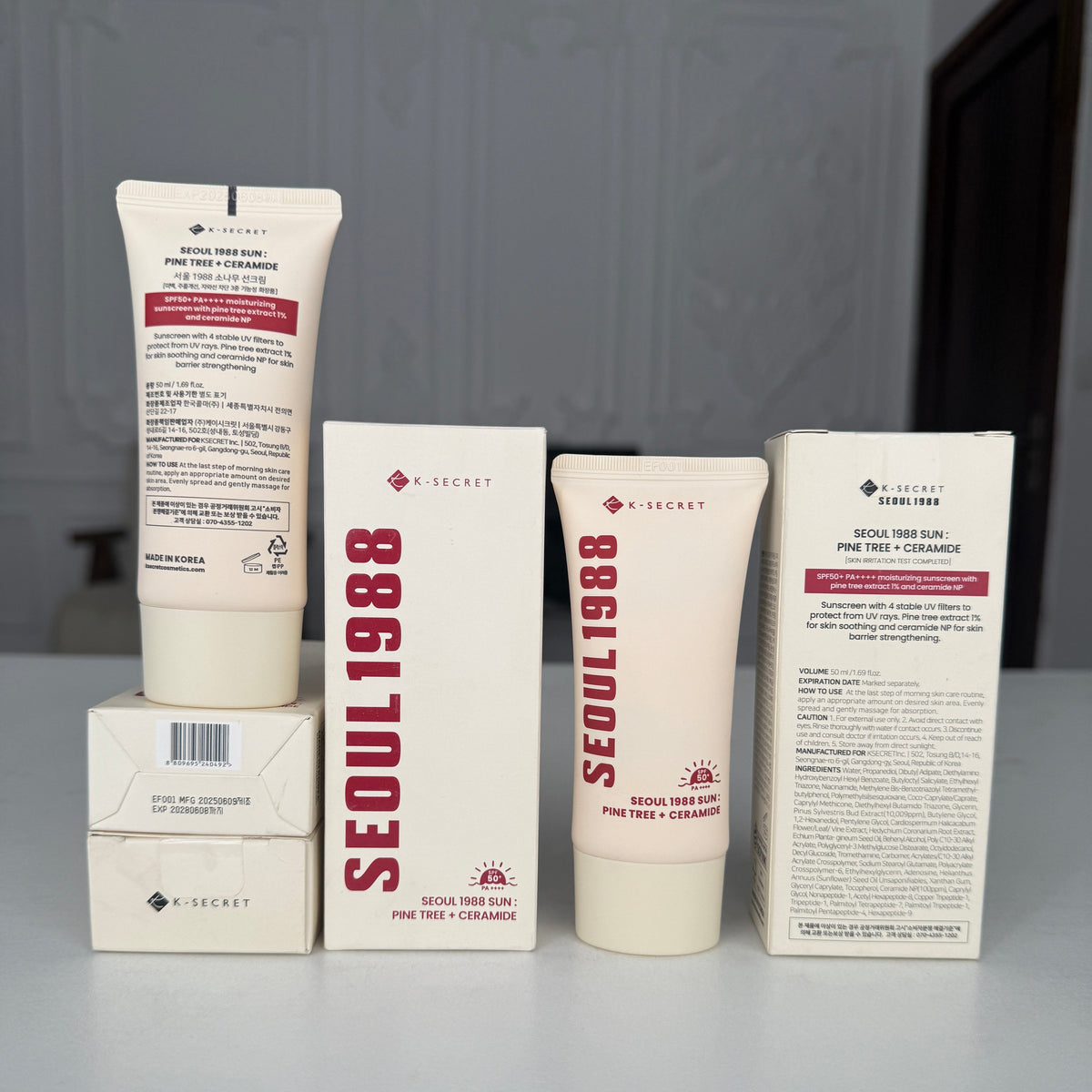KSECRET - SEOUL 1988 Sun Pine Tree + Ceramide SPF 50+ PA++++ 50ml