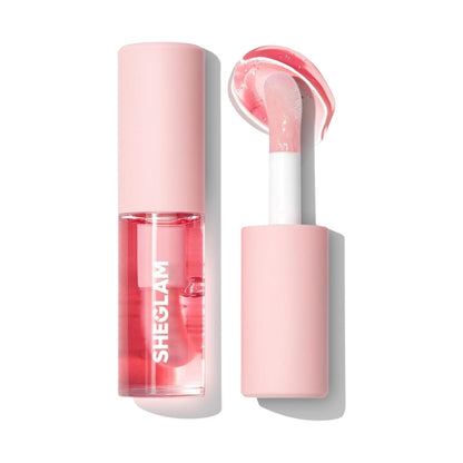 SHEGLAM Jelly Wow Hydrating Lip Oil – Transparent Glossy