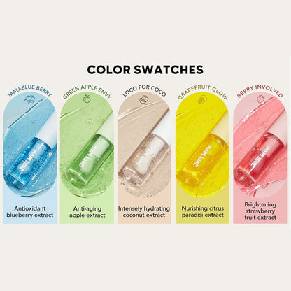 SHEGLAM Jelly Wow Hydrating Lip Oil – Transparent Glossy